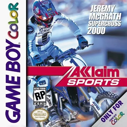 Jeremy McGrath Supercross 2000 box art
