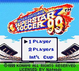 International Superstar Soccer 99 screenshot
