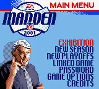 Madden NFL 2001 screenshot