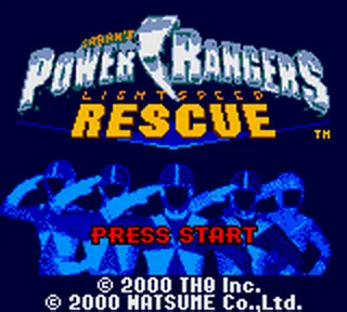 Power Rangers: Lightspeed Rescue screenshot