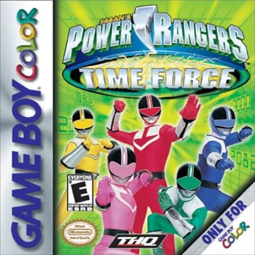 Power Rangers: Time Force box art