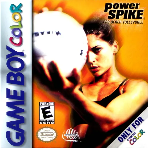 Power Spike Pro Beach Volleyball box art
