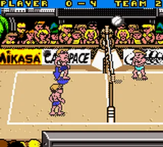 Backdrop artwork for Power Spike Pro Beach Volleyball