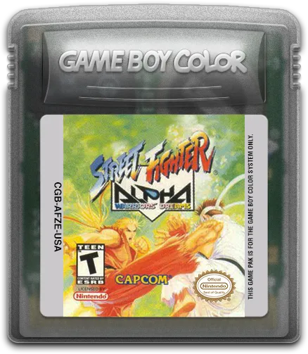 Street Fighter Alpha: Warriors' Dreams cart
