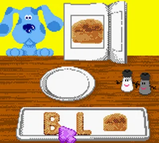 Backdrop artwork for Blue's Clues: Blue's Alphabet Book