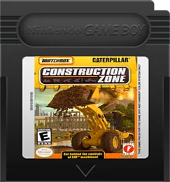 Matchbox Caterpillar Construction Zone cart