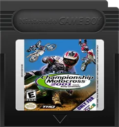 Championship Motocross 2001 Featuring Ricky Carmichael cart