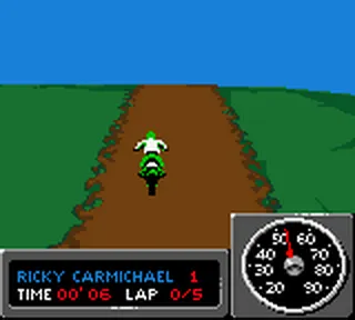 Backdrop artwork for Championship Motocross 2001 Featuring Ricky Carmichael