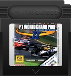 F1 World Grand Prix II for Game Boy Color cart