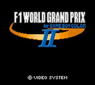 F1 World Grand Prix II for Game Boy Color screenshot