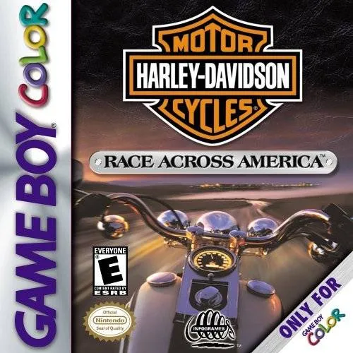 Harley Davidson: Race Across America box art