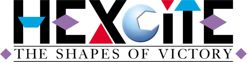 Hexcite: The Shapes of Victory logo