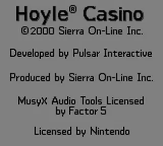 Hoyle Casino screenshot