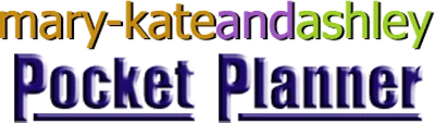 Mary-Kate and Ashley: Pocket Planner logo
