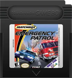 Matchbox Emergency Patrol cart