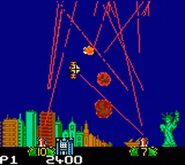 Backdrop artwork for Missile Command
