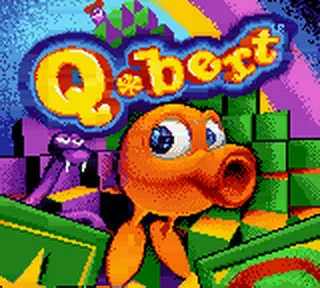 Q*bert screenshot