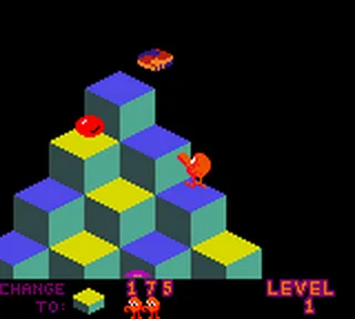 Backdrop artwork for Q*bert