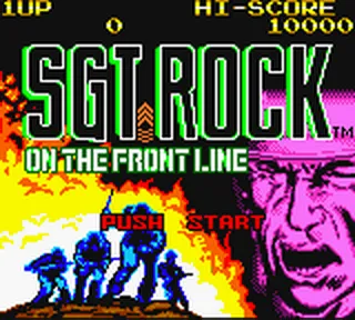 Sgt. Rock: On the Frontline screenshot