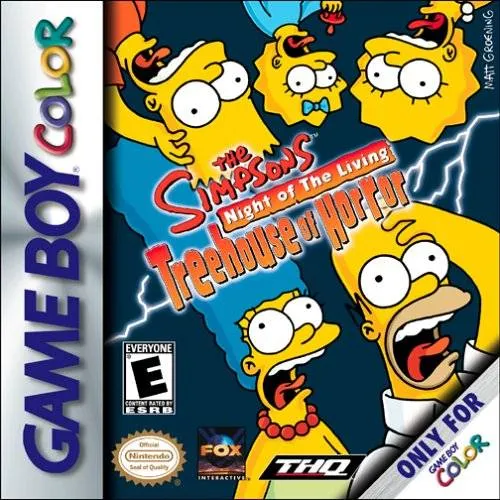 The Simpsons: Night of the Living Treehouse of Horror box art