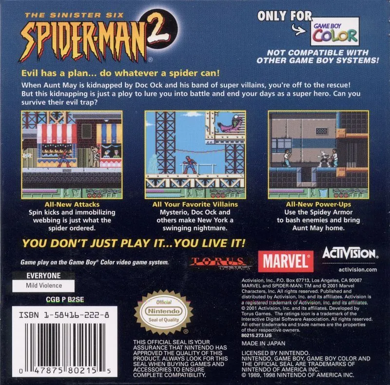 Spider-Man 2: The Sinister Six cart