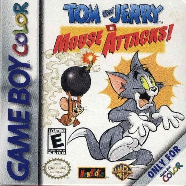 Tom and Jerry in Mouse Attacks box art