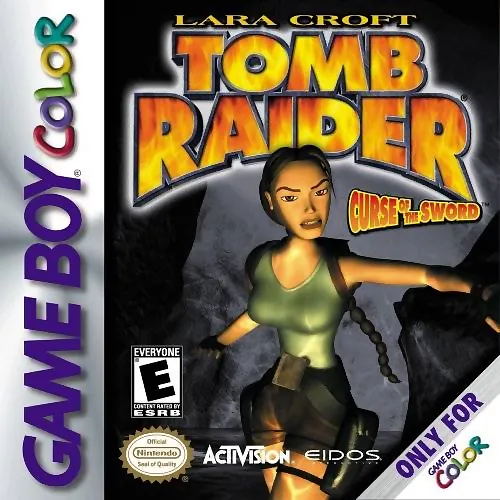 Lara Croft: Tomb Raider - Curse of the Sword box art