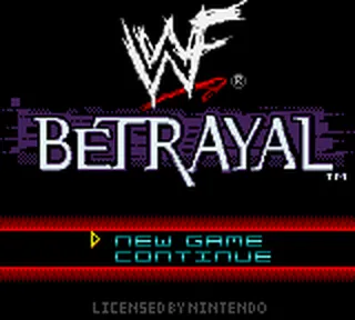 WWF Betrayal screenshot