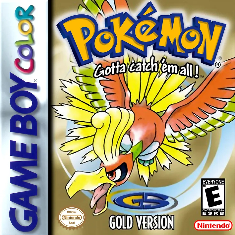 Pokémon Gold Version box art