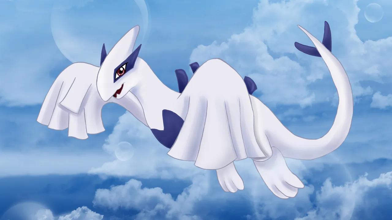 Backdrop artwork for Pokémon Silver Version