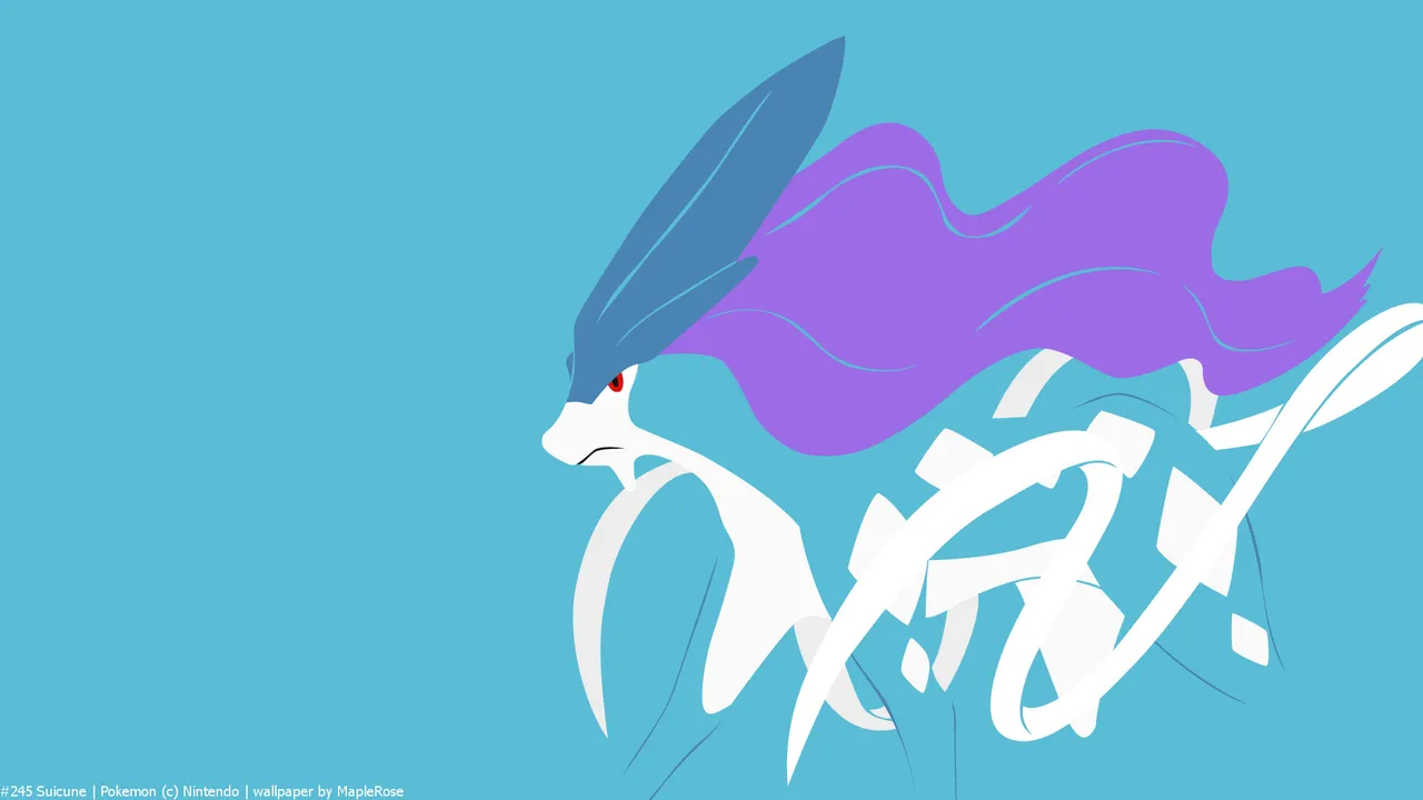 Backdrop artwork for Pokémon Crystal