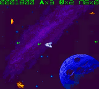 Backdrop artwork for Asteroids