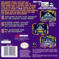 Klax box back