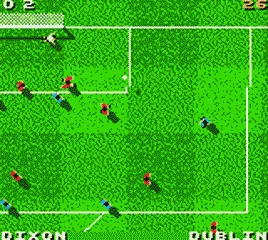 Backdrop artwork for David O'Leary's Total Soccer 2000