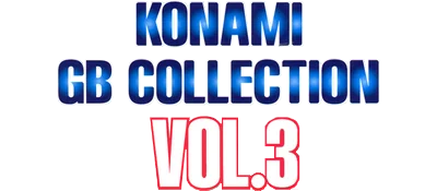 Konami GB Collection: Vol.3 logo