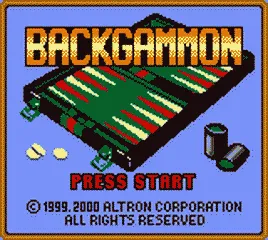 Backgammon screenshot