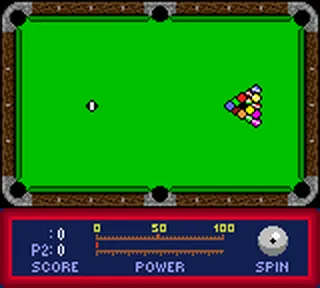 Backdrop artwork for Jimmy White's Cue Ball