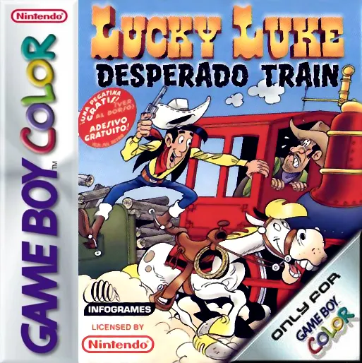 Lucky Luke: Desperado Train box art