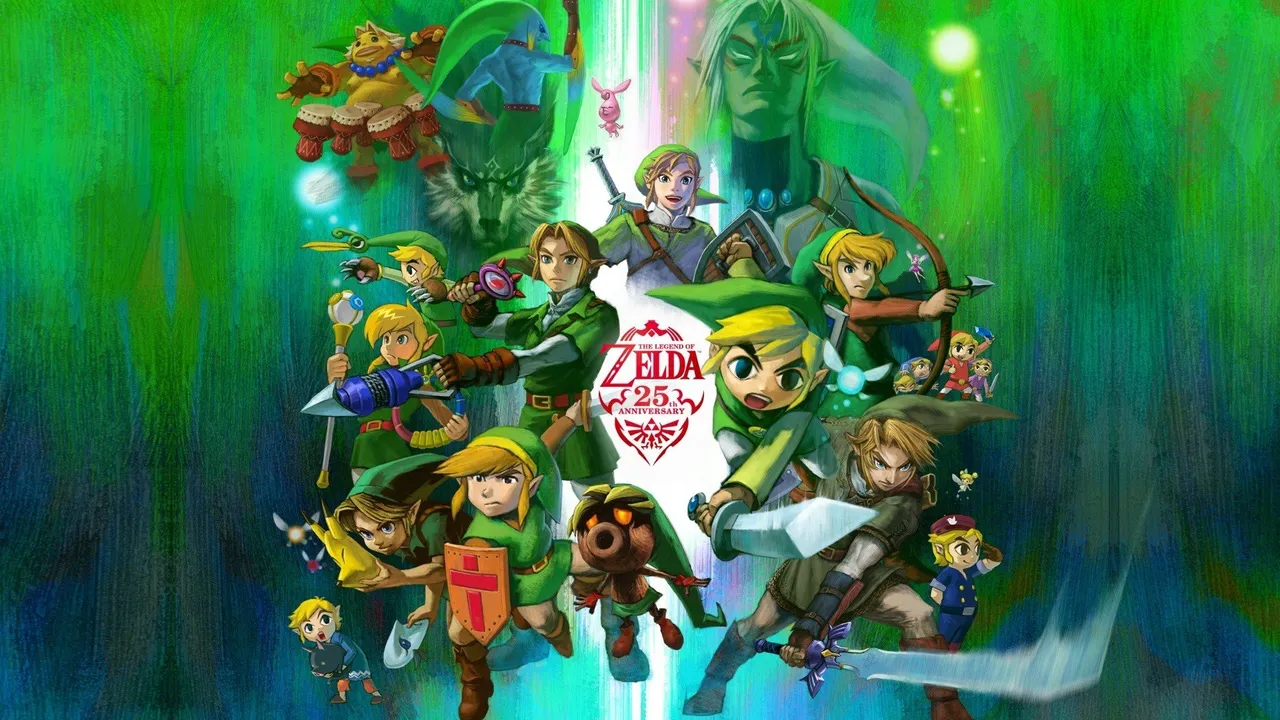 Backdrop artwork for The Legend of Zelda: Oracle of Ages