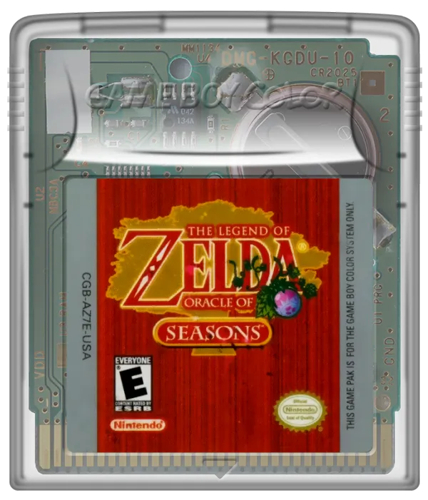 The Legend of Zelda: Oracle of Seasons cart