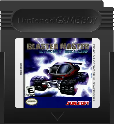 Blaster Master: Enemy Below cart