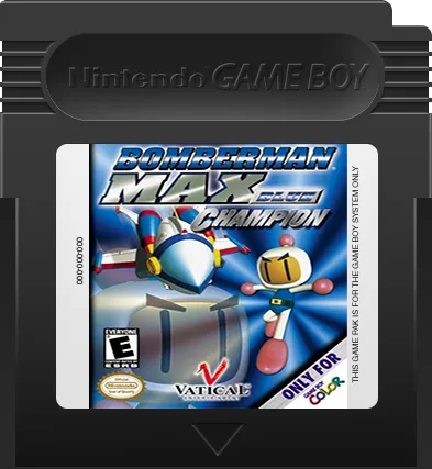 Bomberman Max: Blue Champion cart
