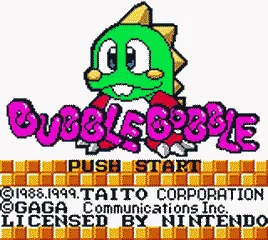 Classic Bubble Bobble screenshot