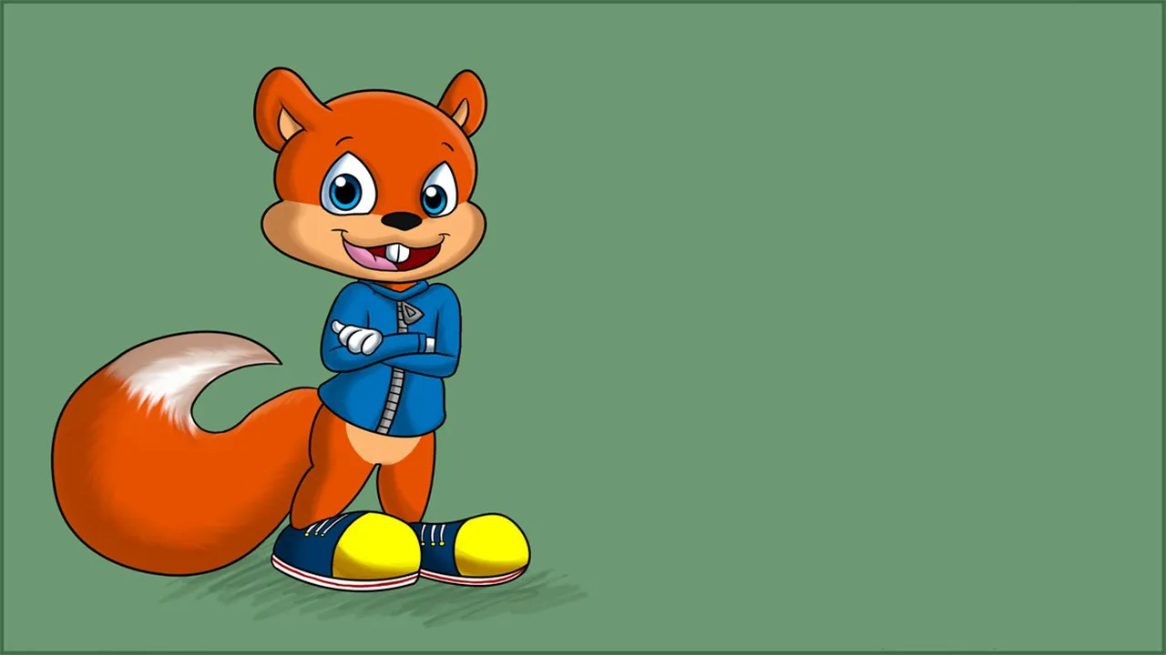 Backdrop artwork for Conker's Pocket Tales