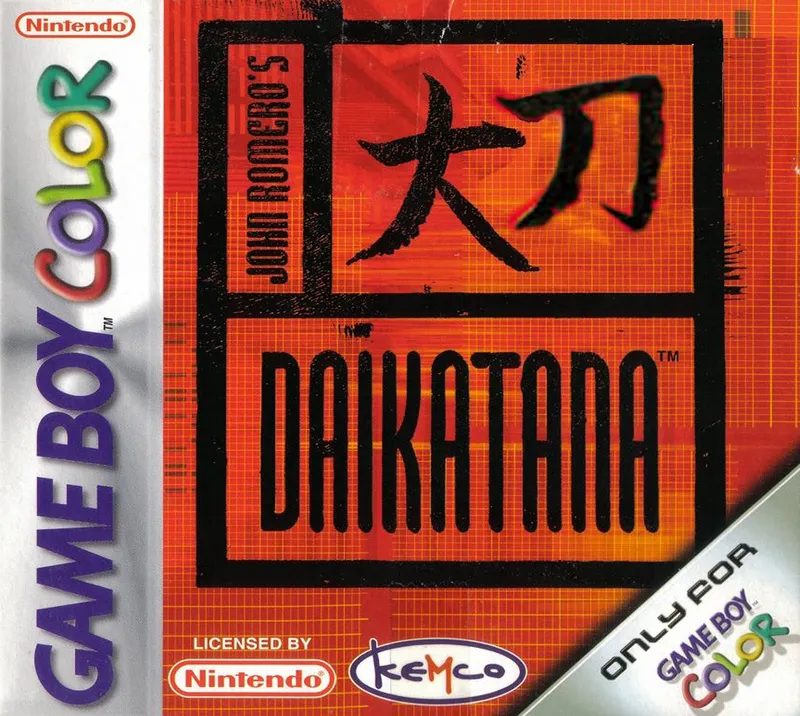 John Romero's Daikatana box art
