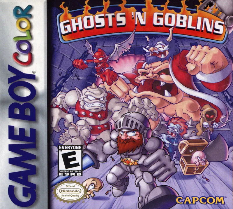 Ghosts 'n Goblins box art