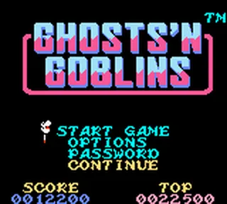 Ghosts 'n Goblins screenshot