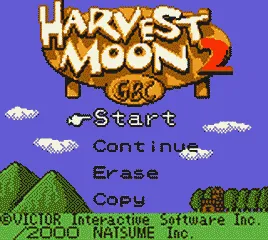 Harvest Moon 2 GBC screenshot