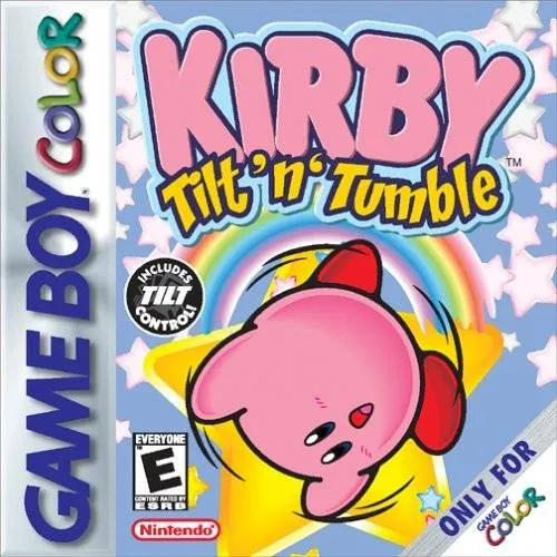 Kirby Tilt 'n' Tumble box art