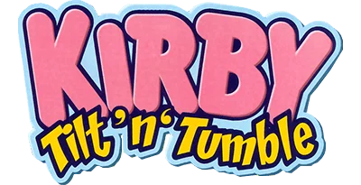 Kirby Tilt 'n' Tumble logo